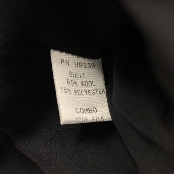 VERA WANG Size 4 Navy Wool Polyester Sleeveless Dress - Picture 4 of 5